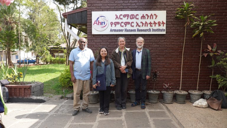 Meeting with main partner AHRI in Ethiopia in January 2025. Photo: AHRI