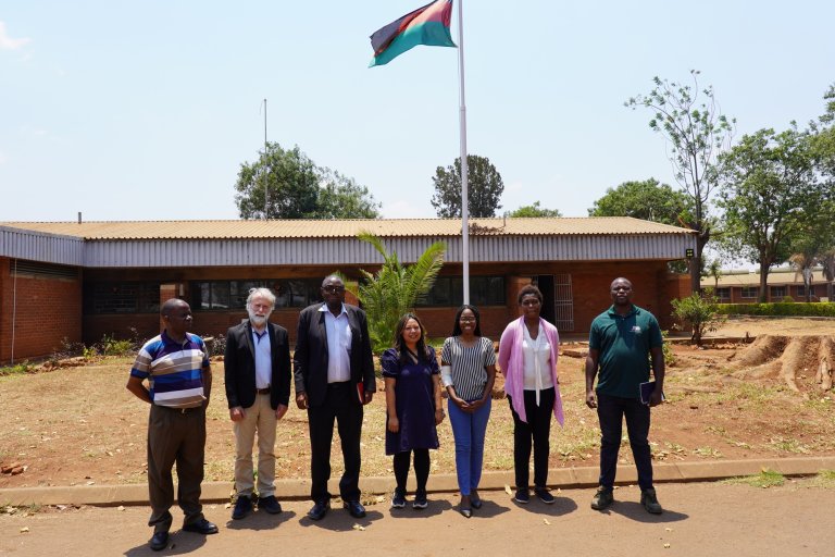 From visit and meeting with representatives of the Central Veterinary Laboratory (CVL) in Lilongwe. Photo: Mary Shrestha